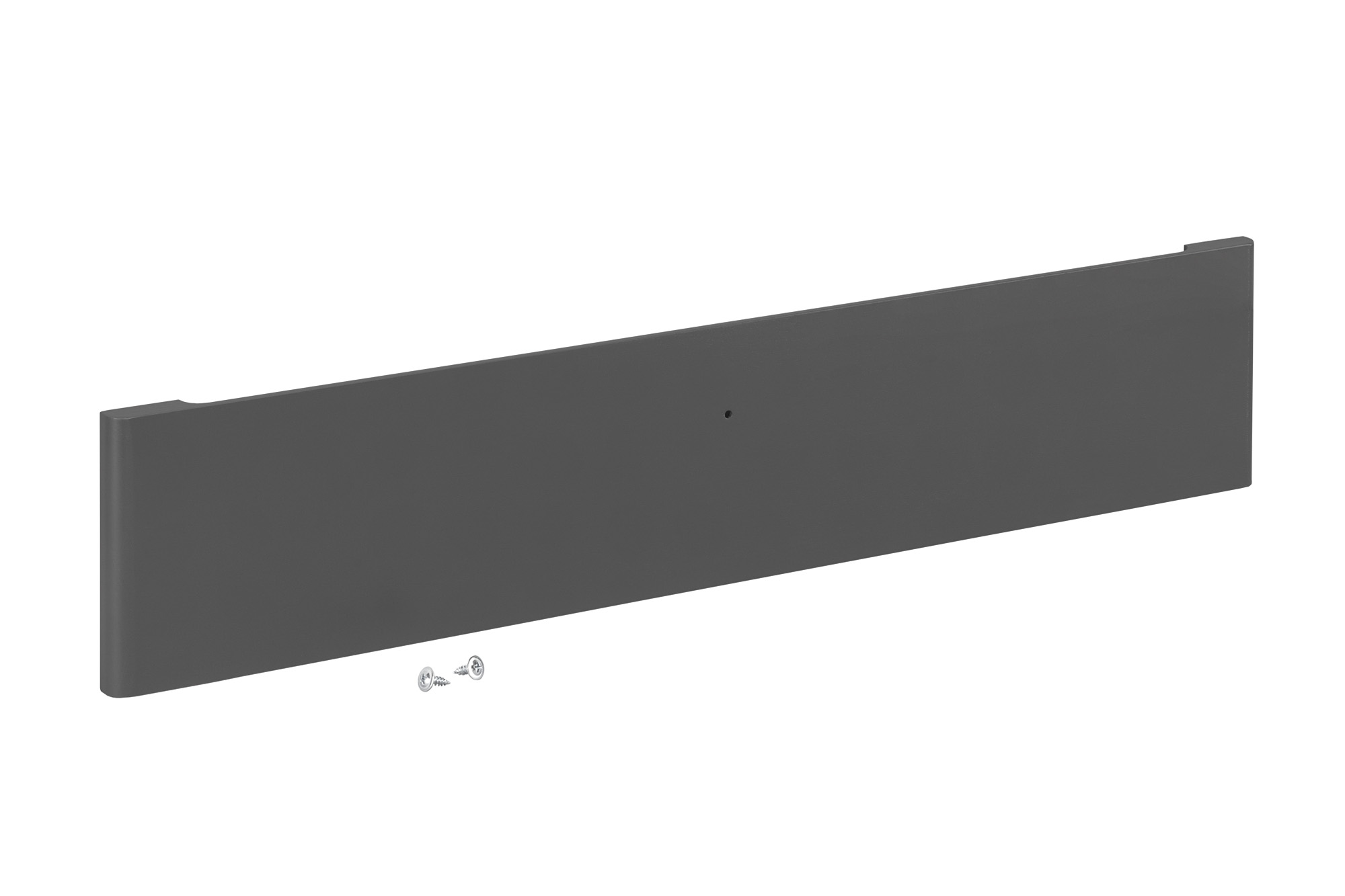 Передняя панель Decor на 1 рельс (серый)